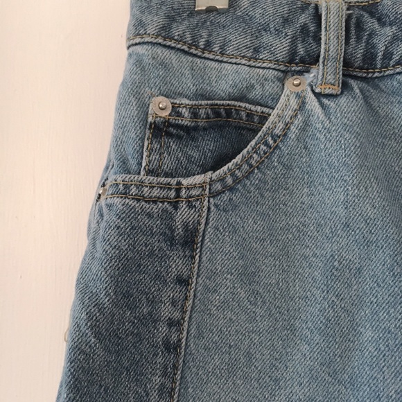 Topshop Denim Miniskirt - Picture 3 of 6